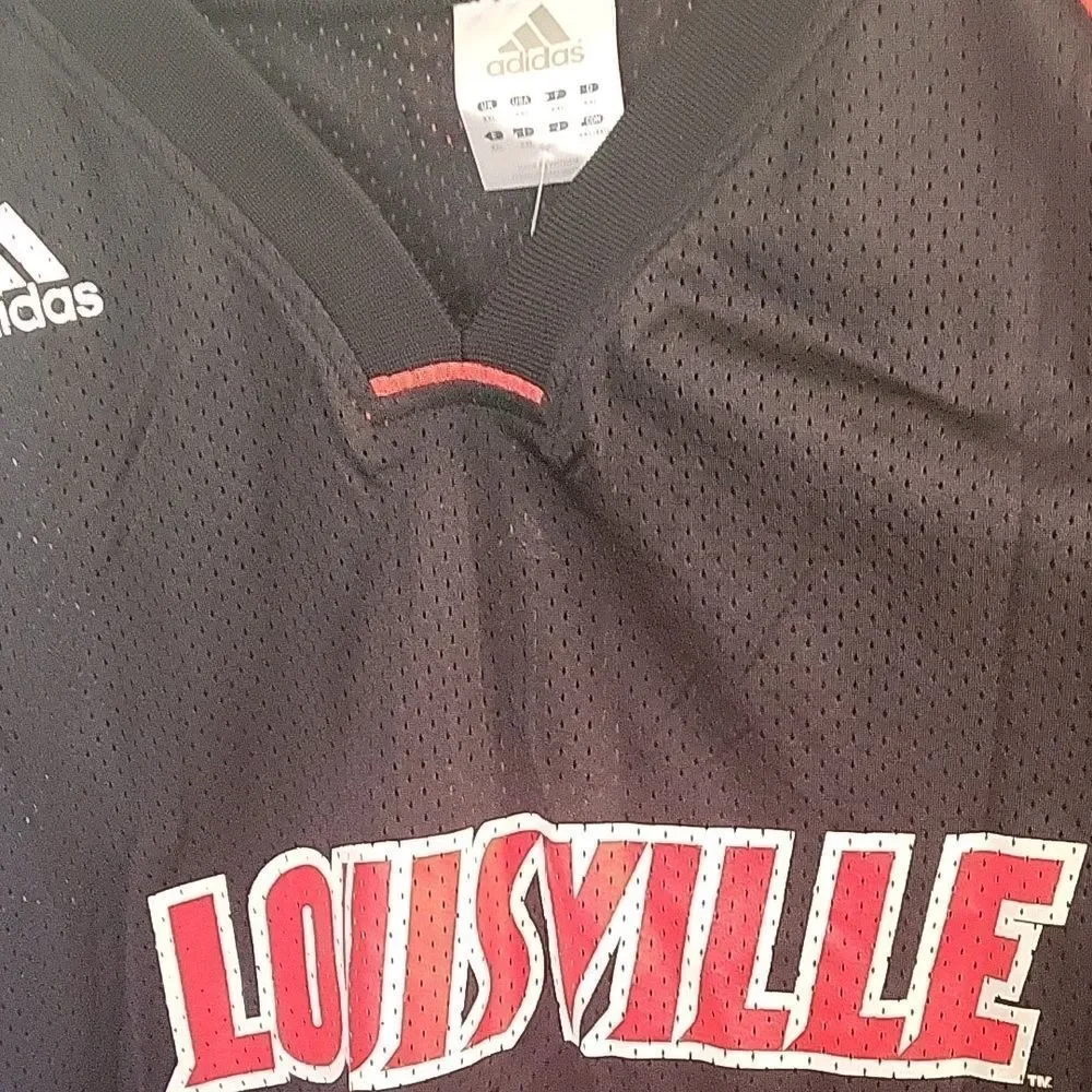Louisville Black ADIDAS Basketball Jersey